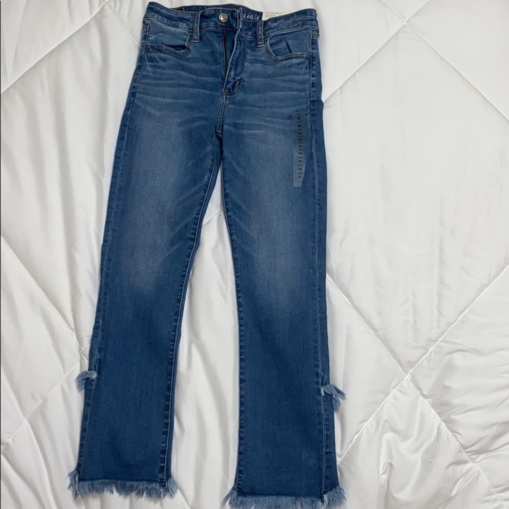 hi-rise jegging crop